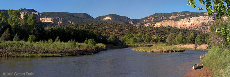 Yesterday morning on the Rio Chama, near Abiquiu, NM