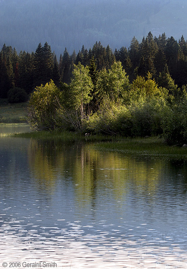 Morning light at Lost Lake, near Crested Butte, Colorado 