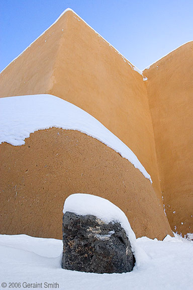 Saint Francis Rock, San Francisco de Asis Church, Ranchos de Taos, New Mexico