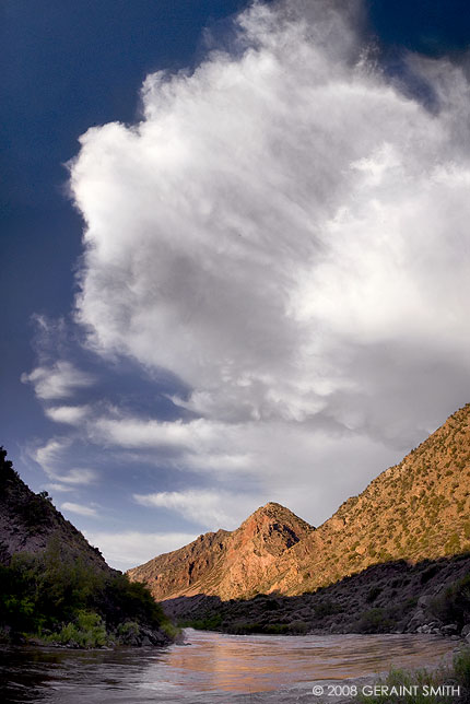 Clouds over the Rio Grande Gorge