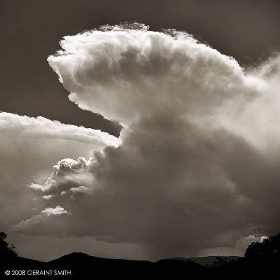 Taos thunderhead cloud
