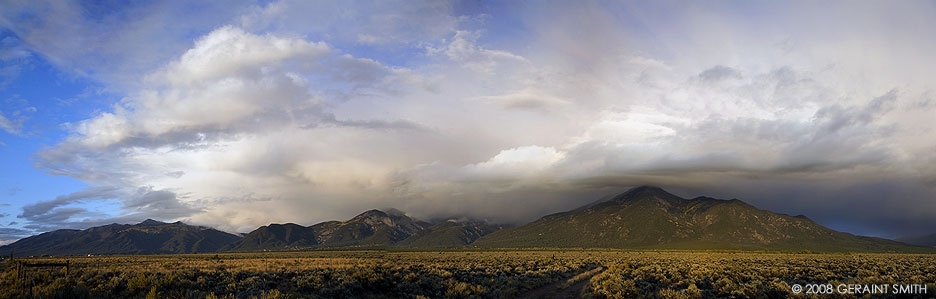 Taos Mountain sky