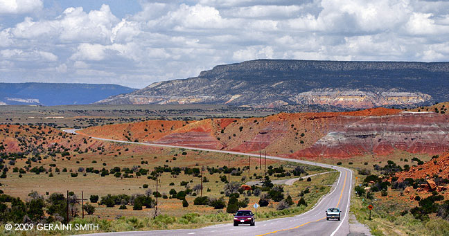 On the road near Abiquiu and Ghost Ranch