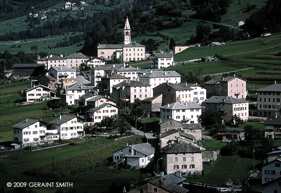 Poschiavo, Switzerland on Italian border ... flashback1987