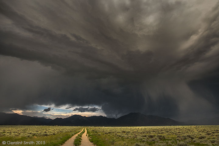 One big storm system taos new mexico mountain storm