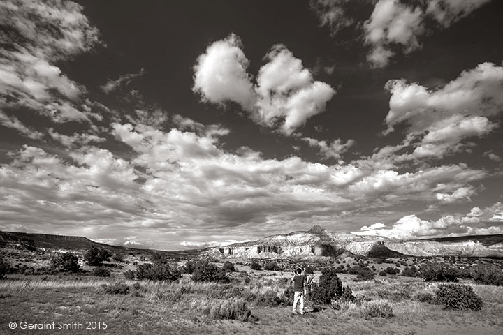 On a photo tour in Ghost Ranch and Abiquiu, NM