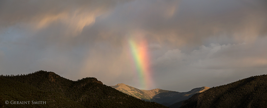 Continuing with summer rainbows .... in the Sangre de Cristo mountains