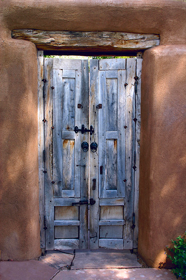 Santa Fe door