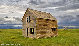 2007 August 17, Old wood building near San Acacio, Colorado
