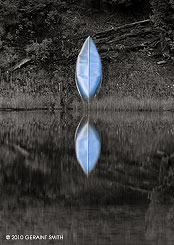 2010 August 03, The blue canoe