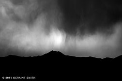 2011 August 19, Mountain storm over Vallecito Peak