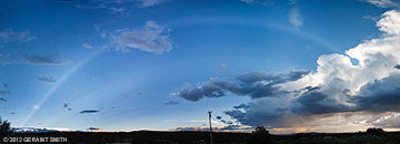 2012 August 04, Continuing the sky theme ... a sun-ray-bow