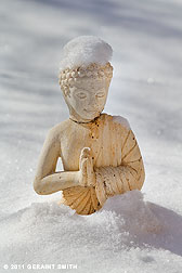 2011 December 08, Garden Snow Buddha