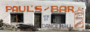 'Paul's Bar' on the high road to Taos, NM