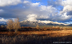 2007 February 13, Taos Mountain meadow