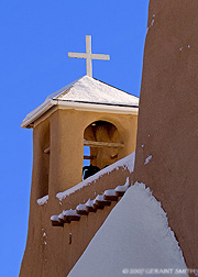 2008 January 07, Adobe blanca ... St Francis Church Ranchos de Taos, NM