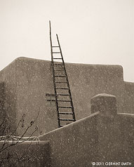 2012 January 14, Winter adobe in Taos