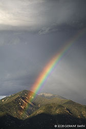 2008 July 29, Taos Mountain rainbow
