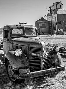 2014 July 02  The old Dodge on Harolds farm