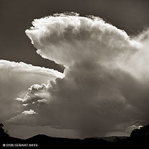 2008 June 29, Taos thunderhead cloud