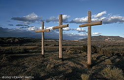 2007 March 08, Three Crosses at the Morada in Abiquiu New Mexico