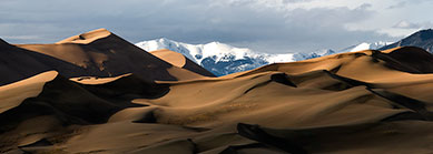 2014 March 02  The Great Sand Dunes and the  Sangre de Cristo mountains in southern Colorado
