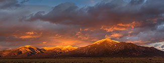 2014 March 22  Taos mountains on fire