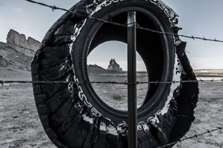 2014 May 04: Shiprock in carbon black
