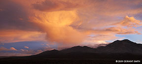 2009 October 27, Picuris Peak sunset, NM