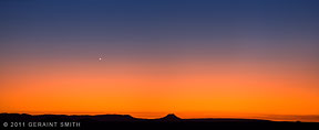 2011 October 20, Cerro Pedernal and planet Venus