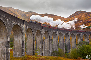 2013 October 24: The Glenfinnan (Harry Potter) Viaduct, Scotland