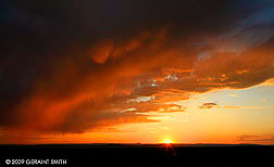 2009 September 06, Late summer sunset, Taos, NM