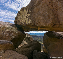 2016 September 04: "Window on Picuris Peak"  from the Rio Grande del Norte National Monument