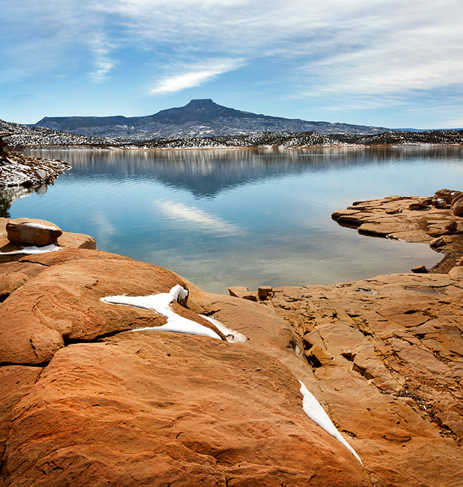 Abiquiu Lake Winter