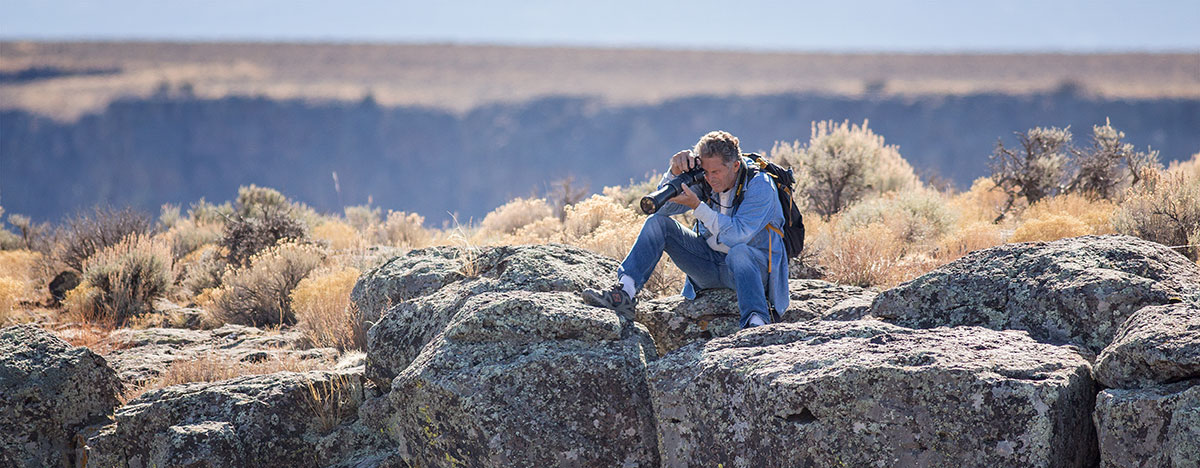 Photographing the rio grande gorge