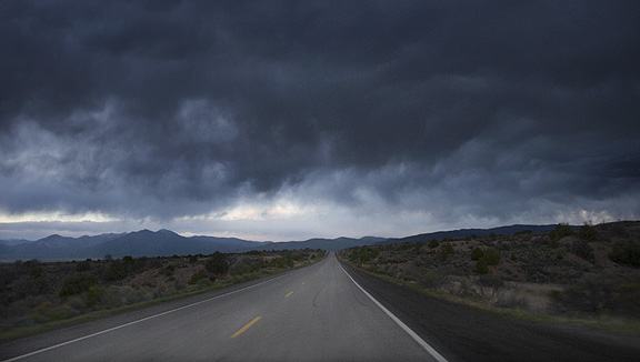 Storm Clouds and Hwy 68 Taos, NM