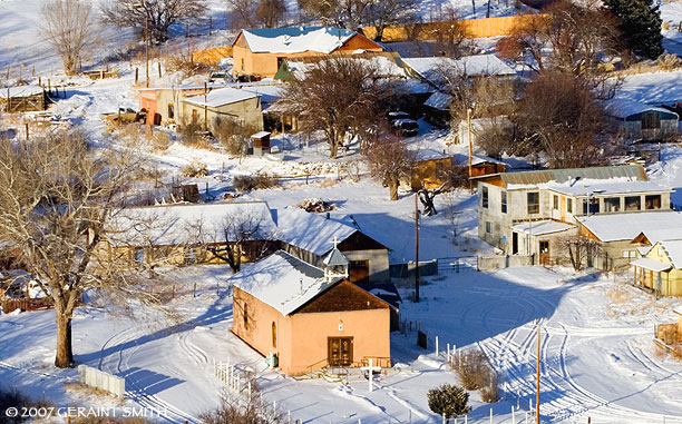 Valdez village, northern New Mexico