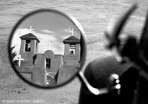 St Francis reflections, Ranchos de Taos, NM
