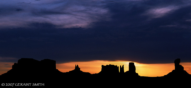 Sunrise at Monument Valley Navajo Tribal Park, Arizona/Utah