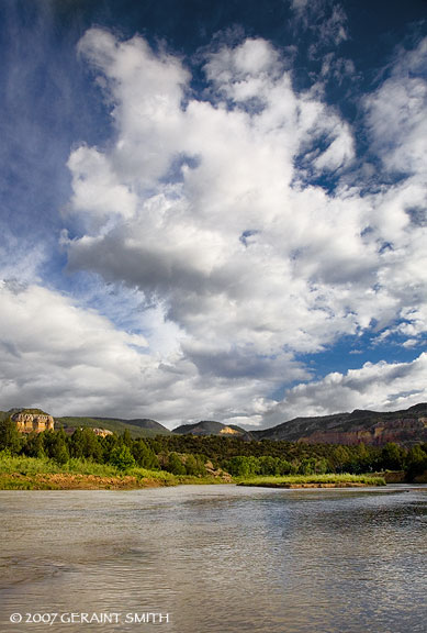The Rio Chama near Abiquiu New Mexico