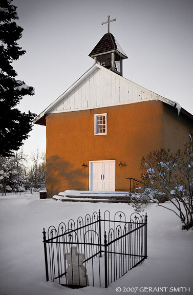 The chapel in Arroyo Seco, NM