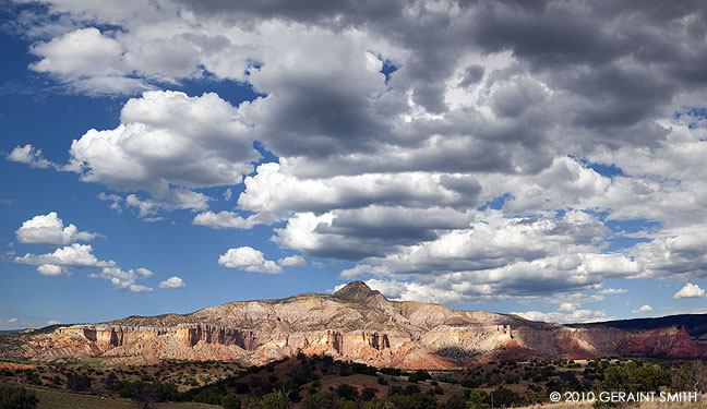A little bit of sky in Abiquiu, New Mexico