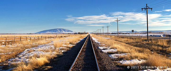 On the rails in southern Colorado