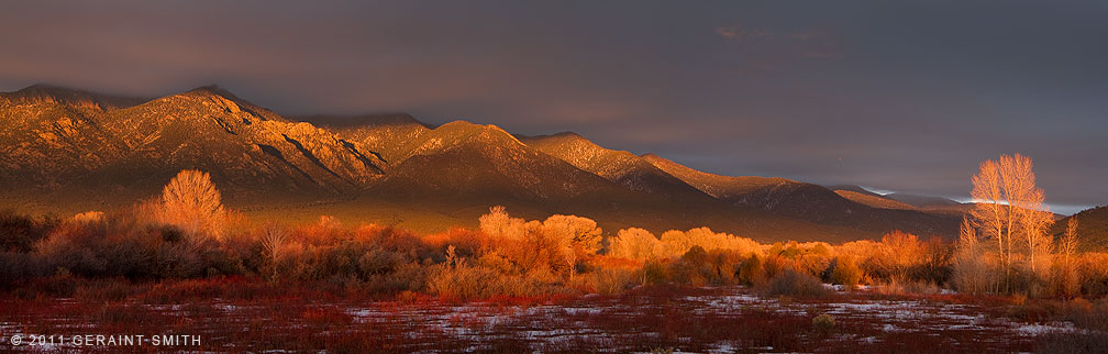 A Winter Solstice moment in Taos New Mexico