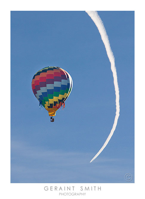 In Taos this weekend at the Taos Mountain Balloon Rally 