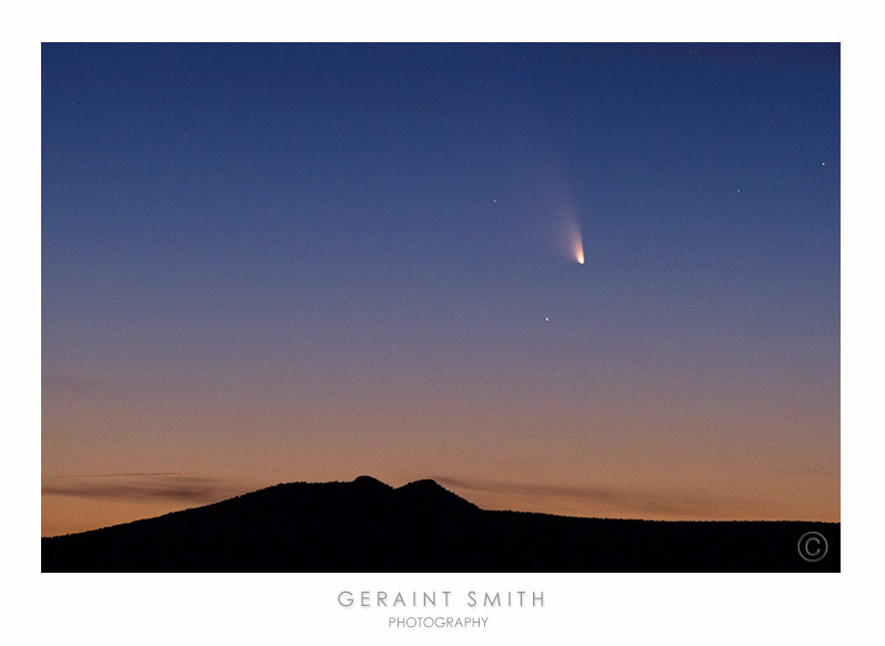 One last view of the Comet PANSTARRS