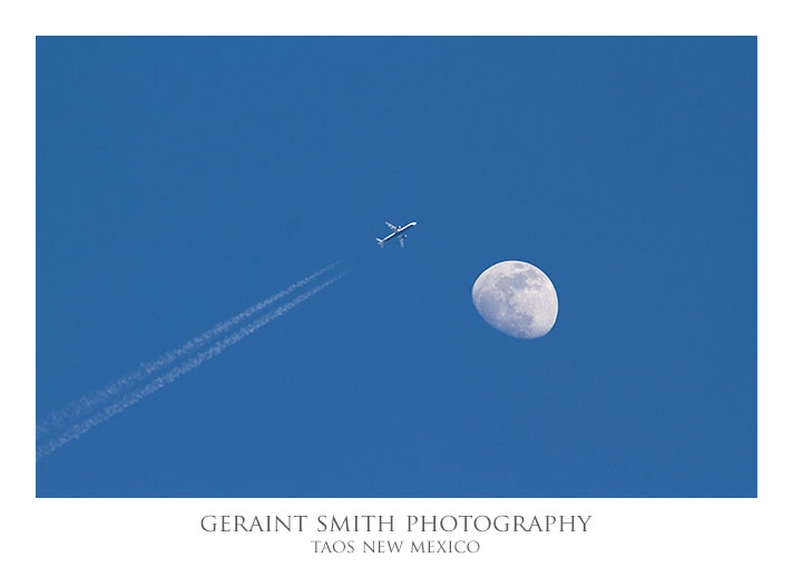 Almost nailed it! moon and plane