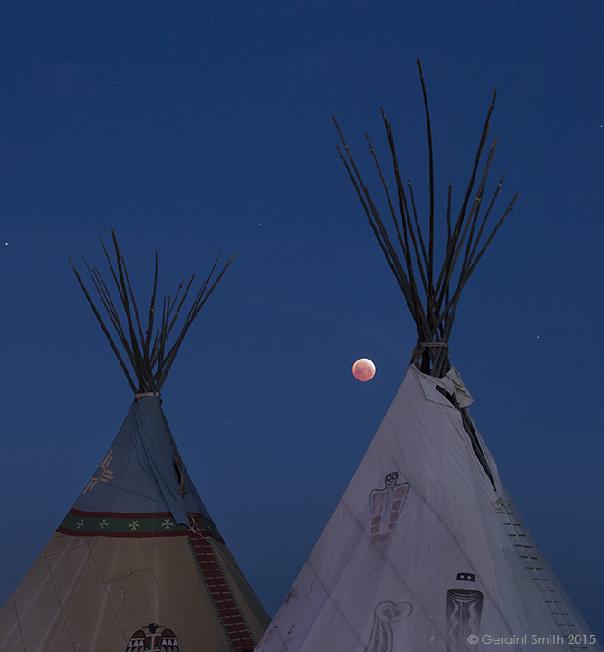 April 4, Lunar Eclipse, Ranchos de Taos, NM