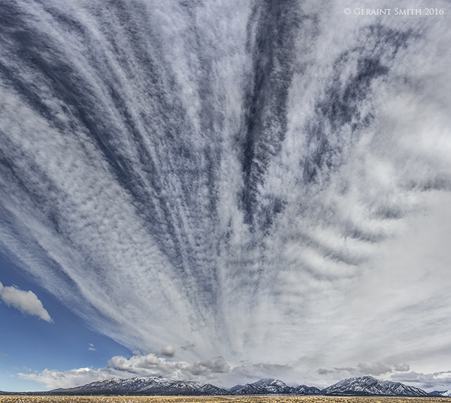 Big Sky, New Mexico taos mountain clouds 
