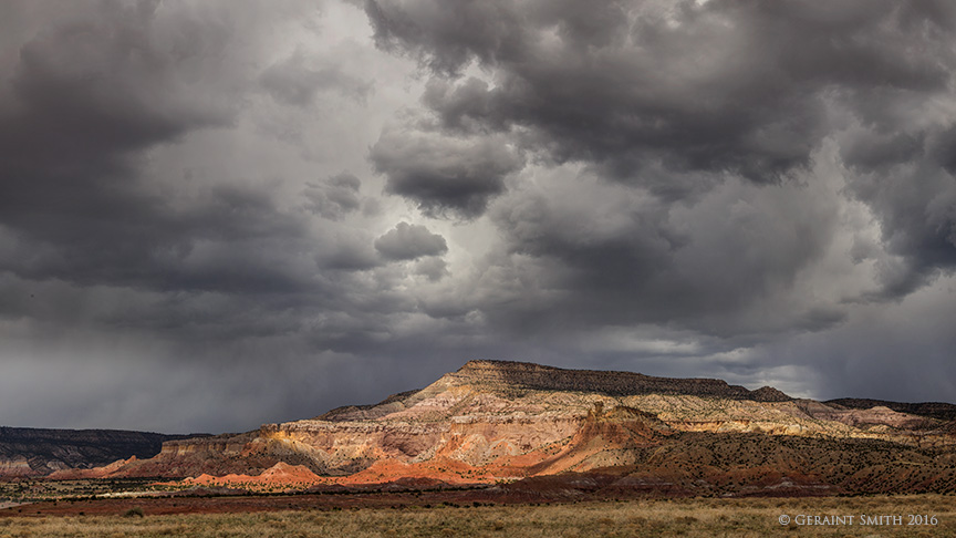 Storm clouds at Ghost Ranch, New Mexico